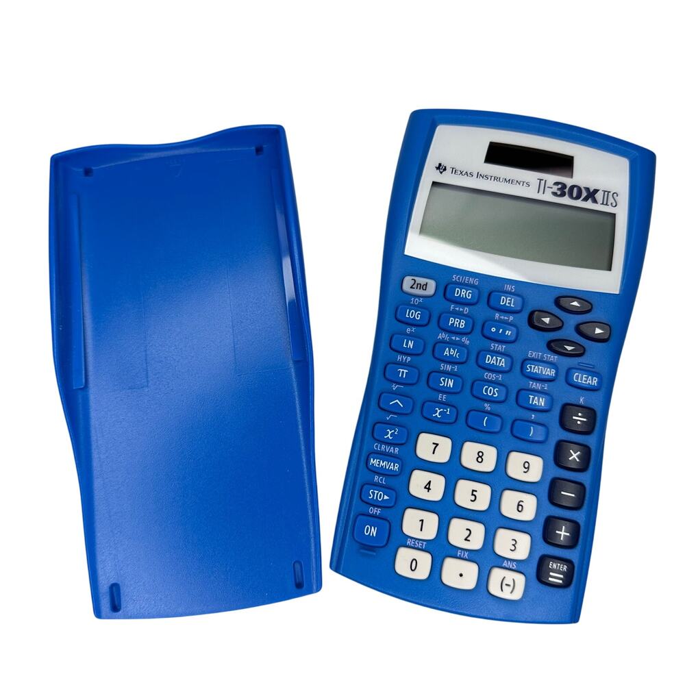 texas instruments blue scientific calculator ti-30x
